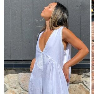 Doen White Sleeveless Dress